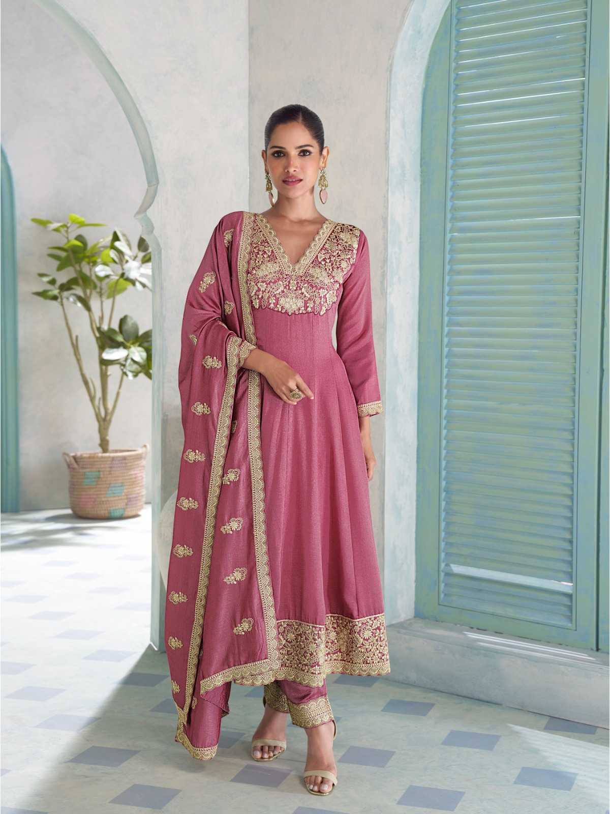Naarira AASHIRWAD VIHANIKA Premium Silk Embroidery Suits