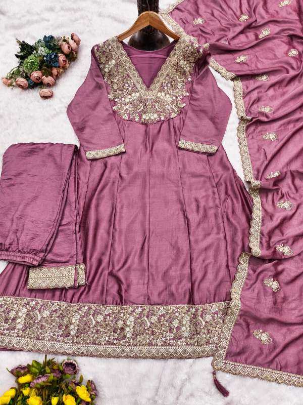 Naarira AASHIRWAD VIHANIKA Premium Silk Embroidery Suits