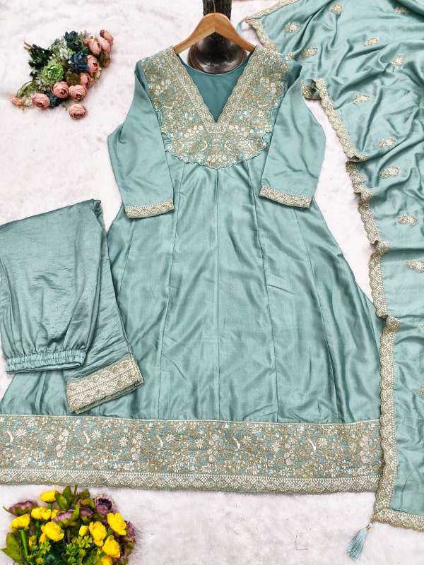 Naarira AASHIRWAD VIHANIKA Premium Silk Embroidery Suits