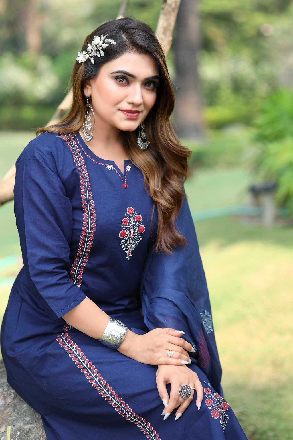 Naarira Cotton Designer Kurtis