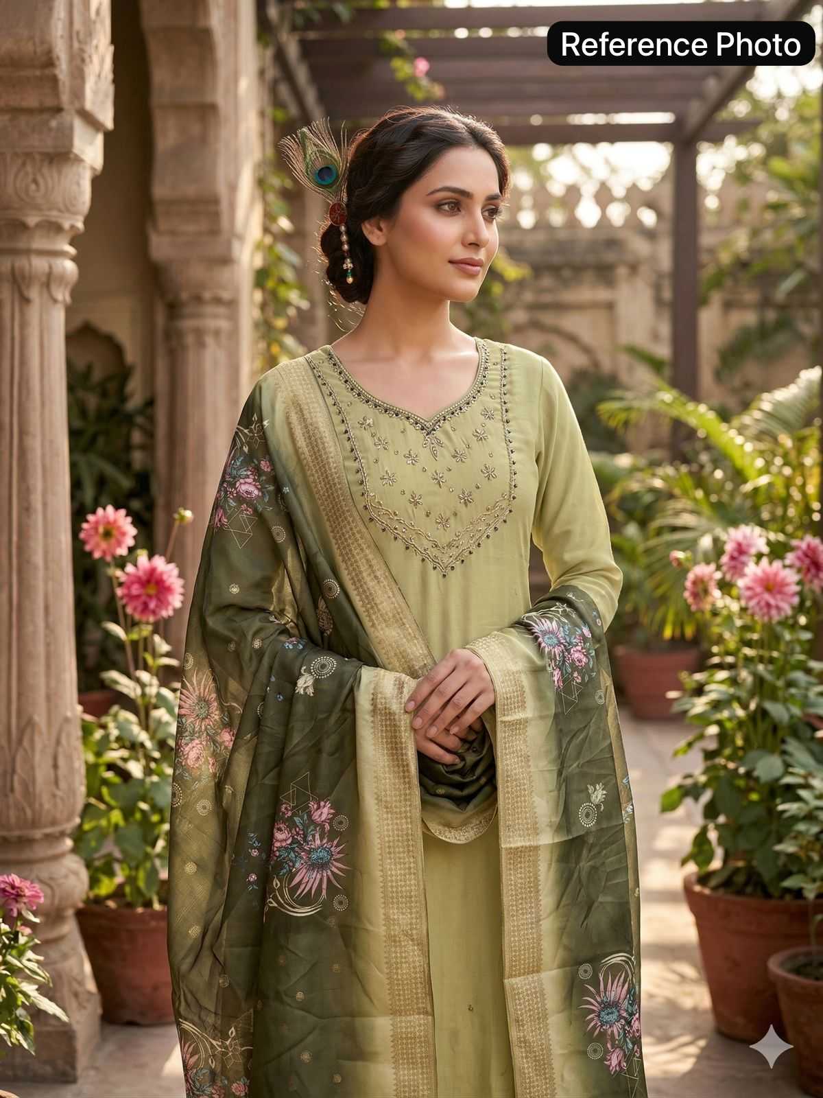 Naarira Chanderi Soft Ladies Suit