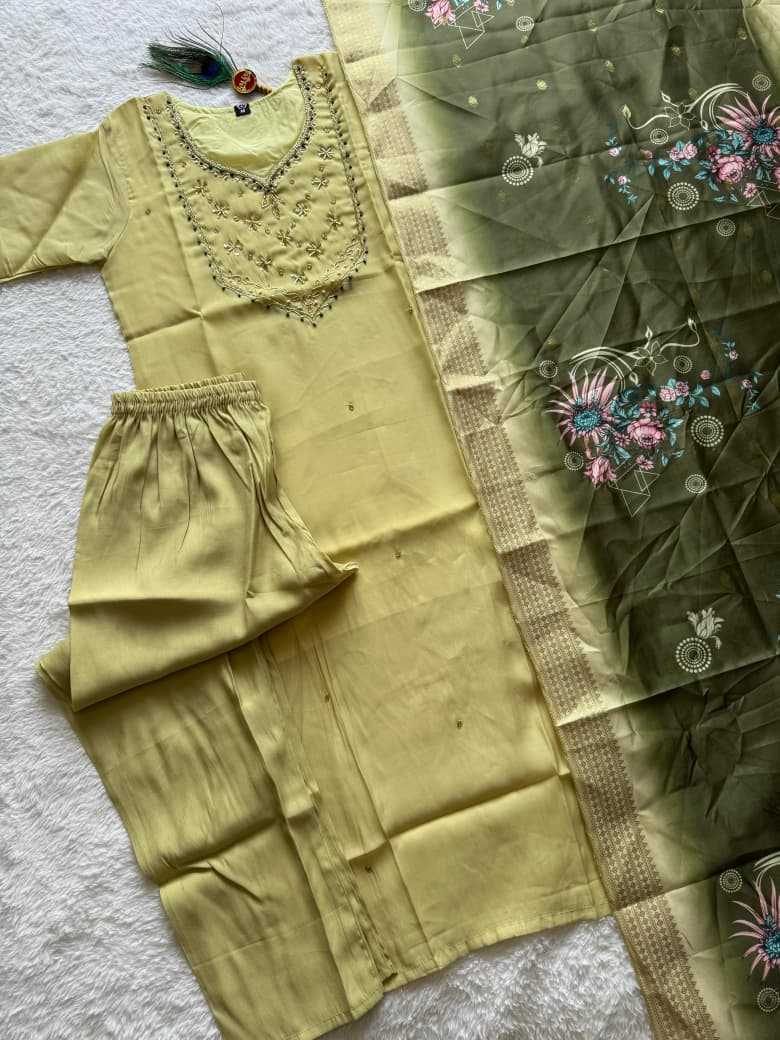 Naarira Chanderi Soft Ladies Suit