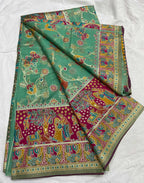 Naarira Aakritiya Organza Designer Sarees