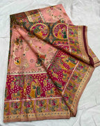 Naarira Aakritiya Organza Designer Sarees