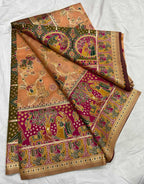Naarira Aakritiya Organza Designer Sarees