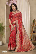 Naarira KESH140 Alvira Shimmer Silk Designer Sarees