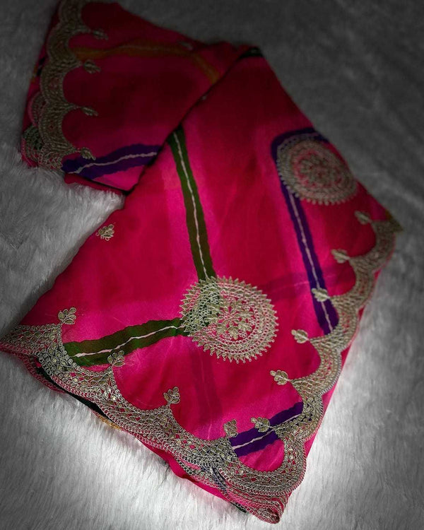 Naarira KESH140 Anandi Georgette Printed Sarees