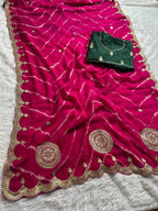Naarira KESH140 Anandi Georgette Printed Sarees