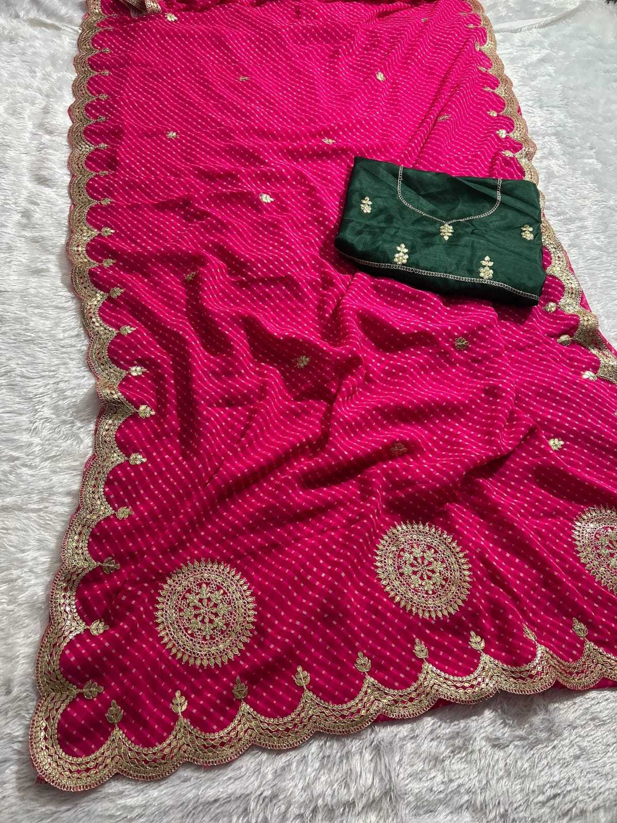 Naarira KESH140 Anandi Georgette Printed Sarees