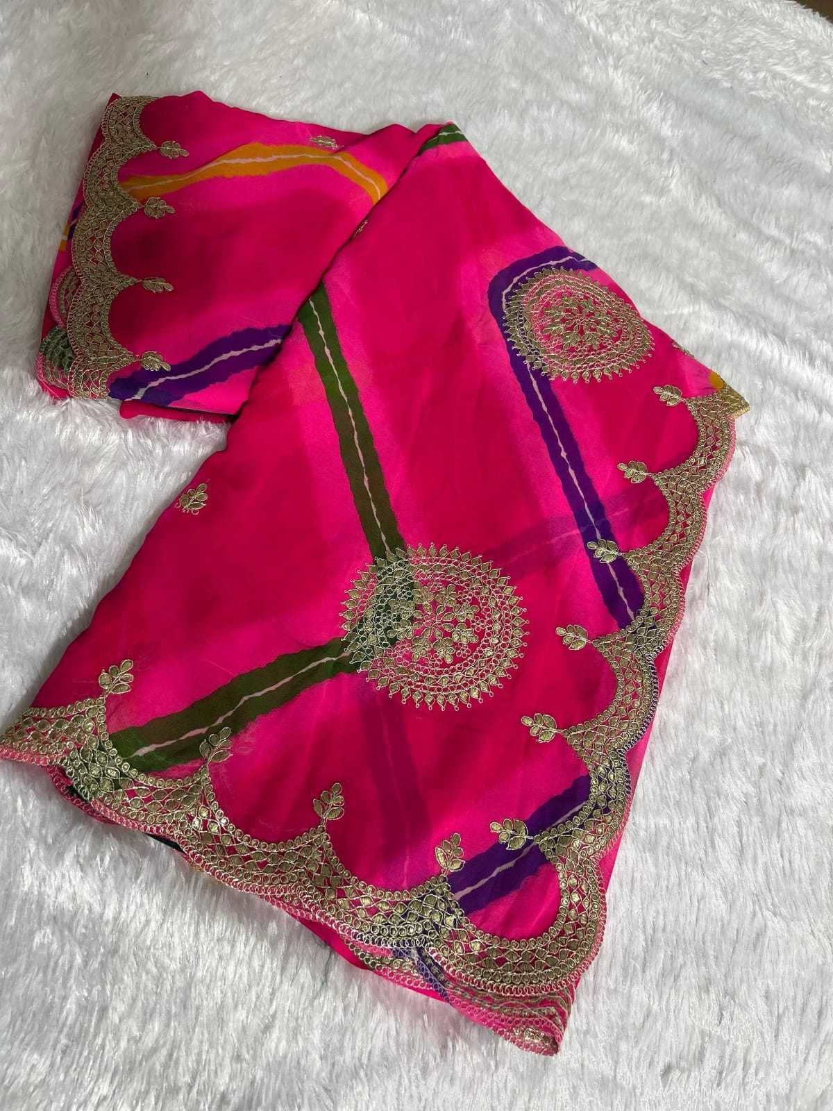Naarira KESH140 Anandi Georgette Printed Sarees