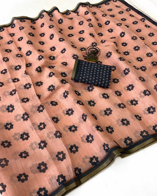 Naarira Navika Cotton Printed Sarees - alternate view