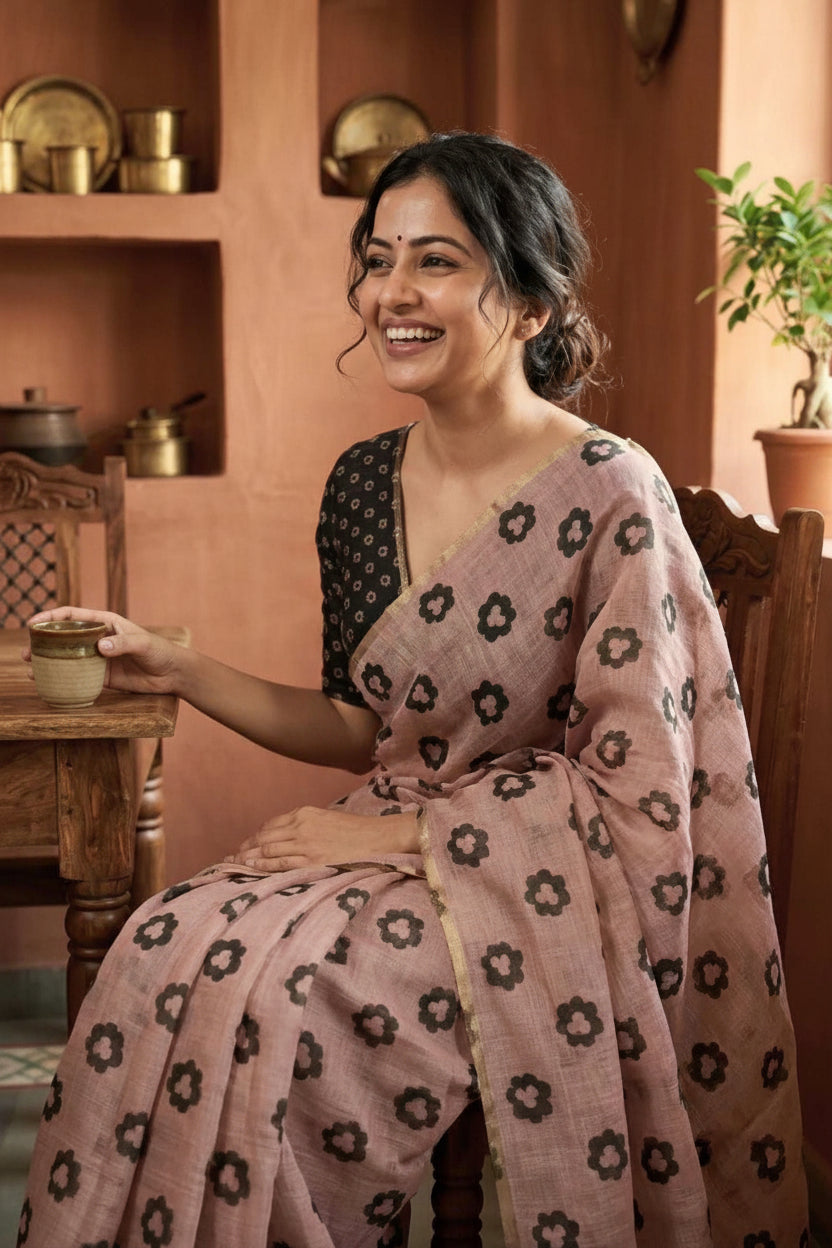 Naarira Navika Cotton Printed Sarees