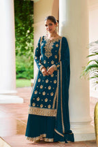 Naarira FARIDA Chinon Embroidery Suits