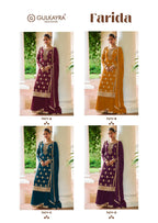 Naarira FARIDA Chinon Embroidery Suits