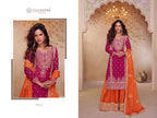 Naarira SHAGUN Chinon Embroidery Suits