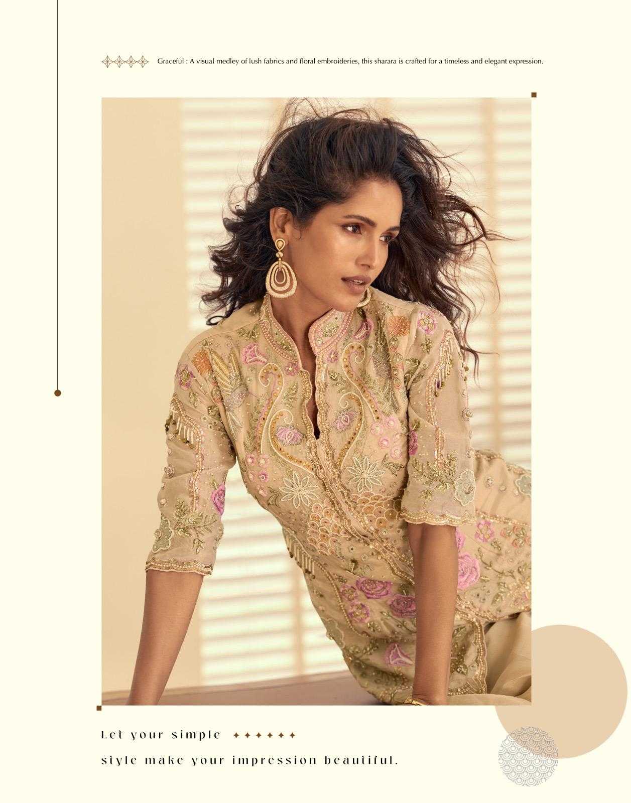 Naarira Shimmer silk Embroidery Suits