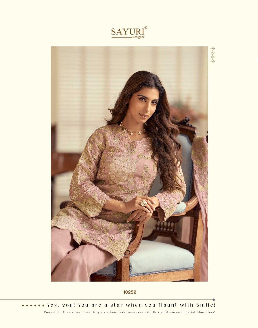 Naarira Shimmer silk Embroidery Suits