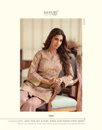 Naarira Shimmer silk Embroidery Suits