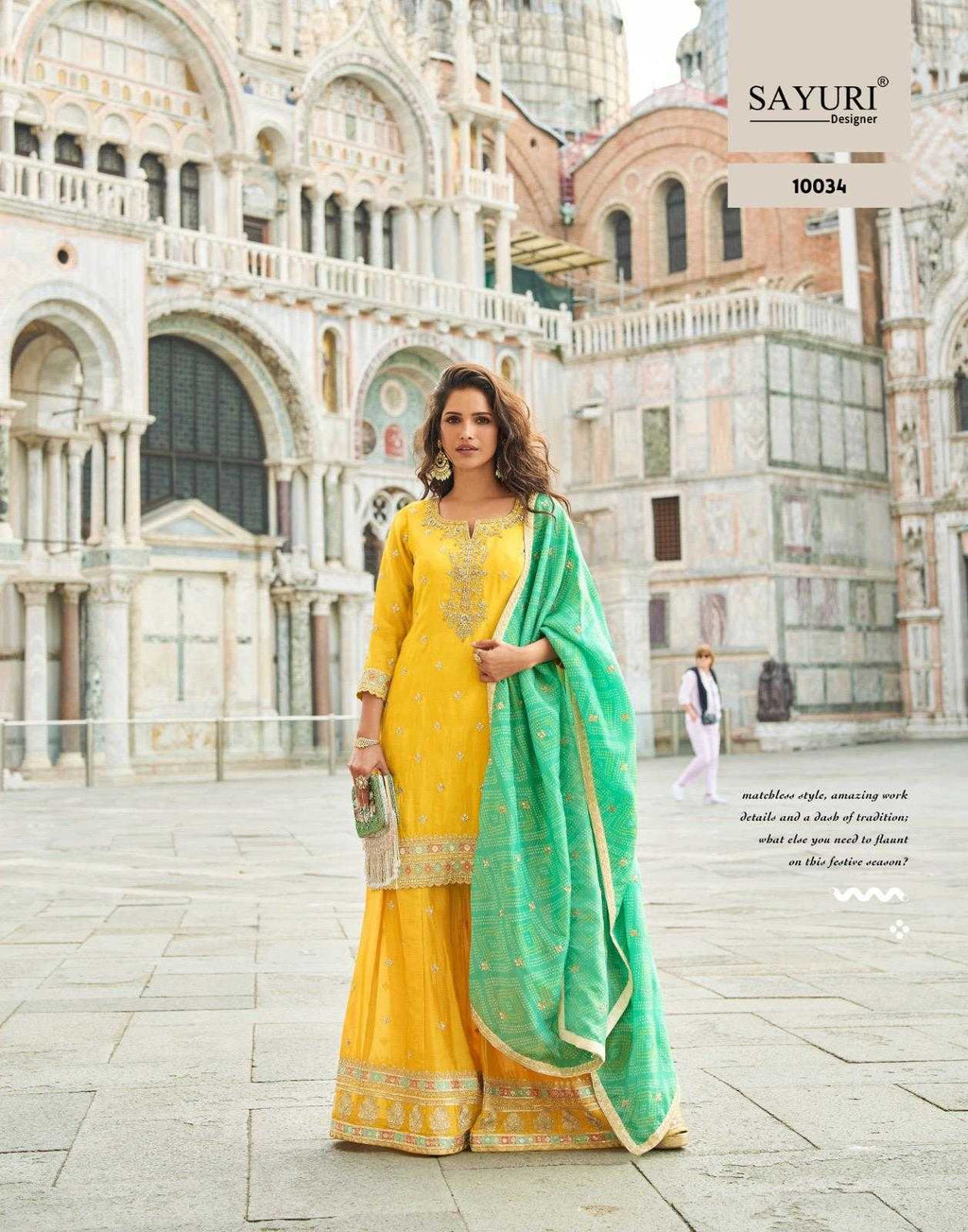 Naarira Shimmer silk Embroidery Suits