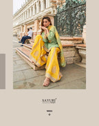Naarira Shimmer silk Embroidery Suits