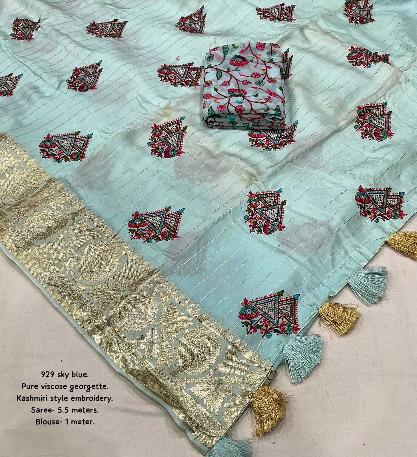 Naarira Sanyukta Pure Viscos Party Wear Sarees