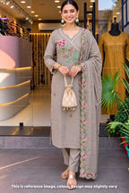 Naarira KESH147 Vinaya Chanderi Soft Designer Kurtis