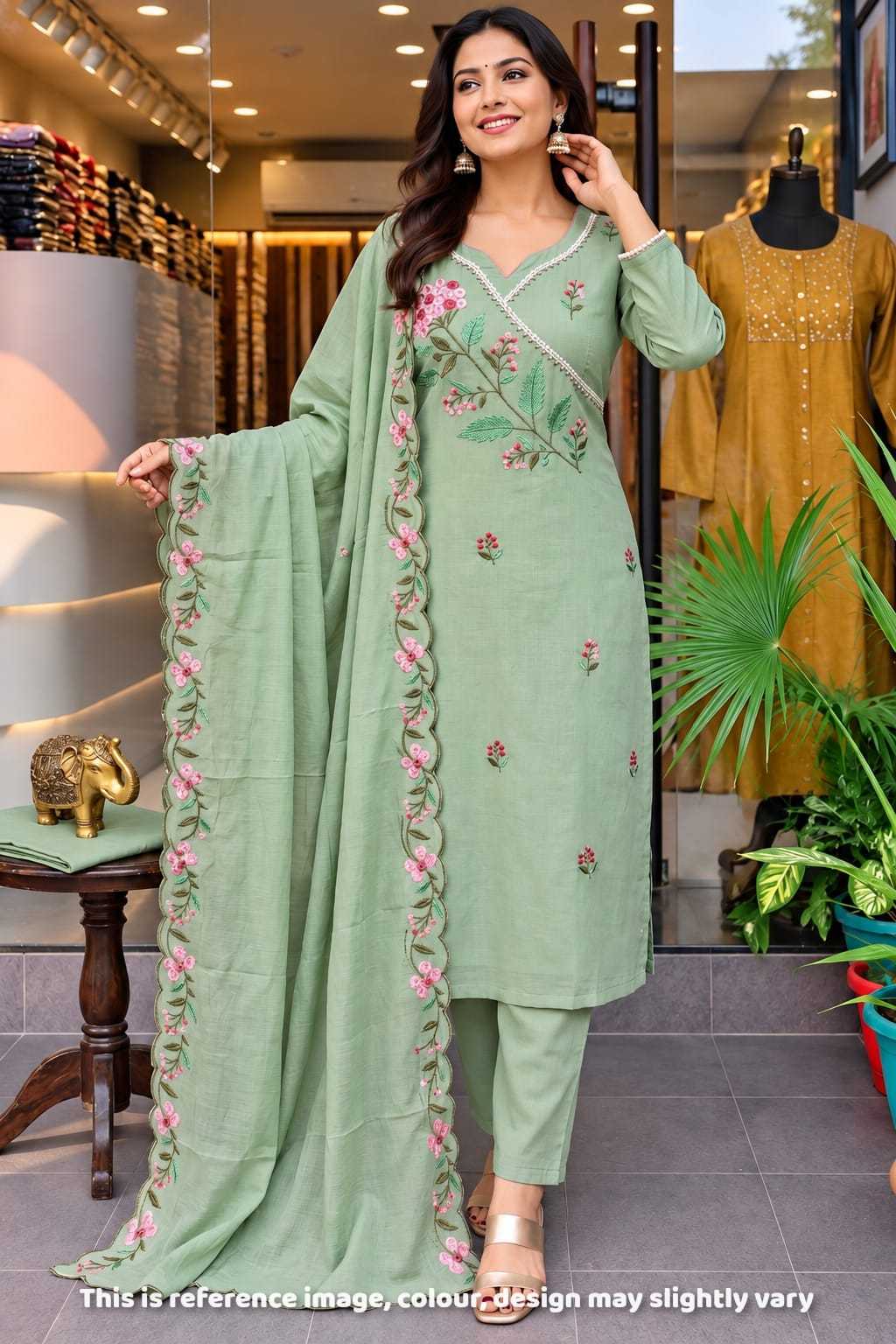 Naarira KESH147 Vinaya Chanderi Soft Designer Kurtis