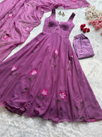 Naarira KESH154 353 Georgette Fancy Gowns
