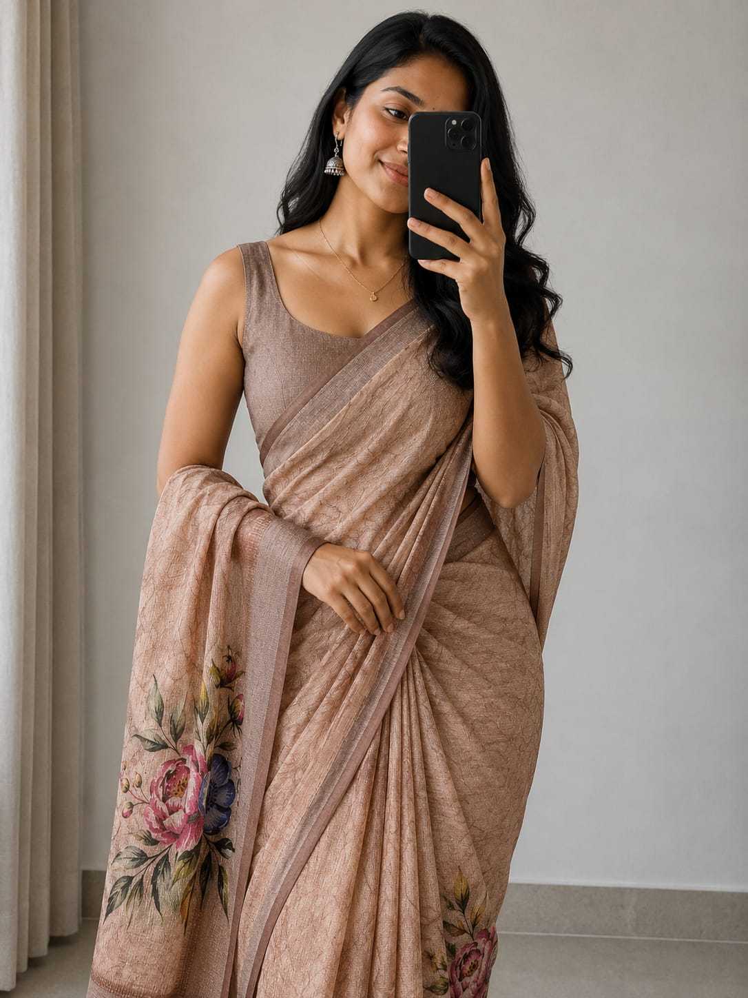 Naarira Chanderi Cotton Saree for Women