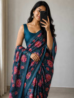 Naarira Chanderi Cotton Saree for Women