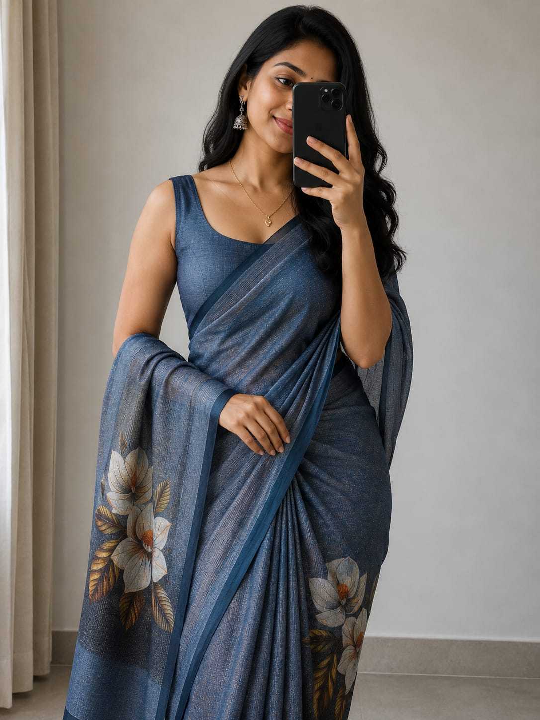 Naarira Chanderi Cotton Saree for Women