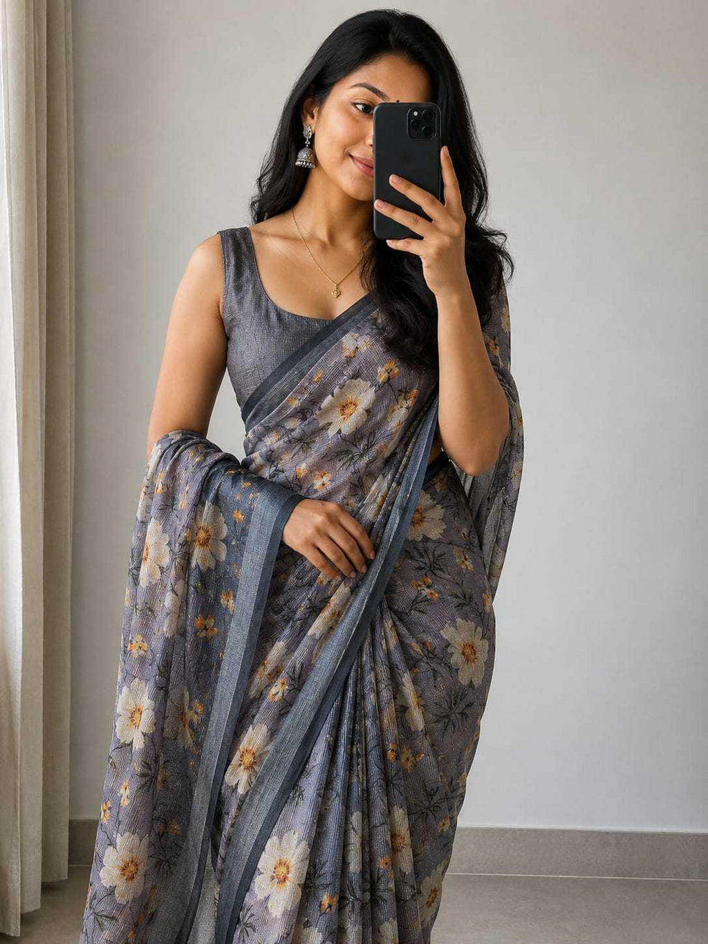 Naarira Chanderi Cotton Saree for Women