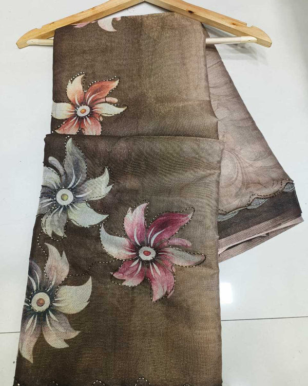Naarira Kitty Cotton Saree for Women - alternate view