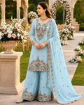 Naarira Chanderi Cotton Sharara Salwar Suit