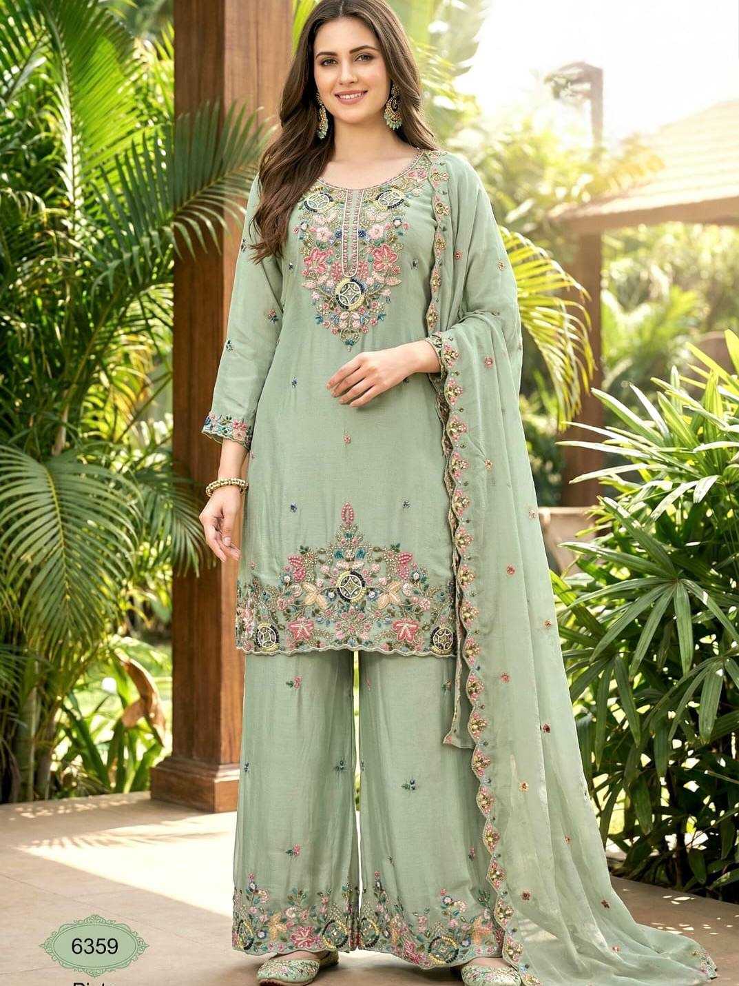 Naarira Chanderi Cotton Sharara Salwar Suit