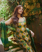 Naarira Chinon Silk Printed Suits