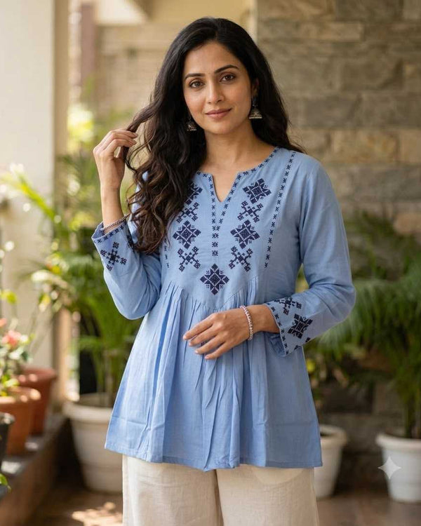 Naarira KESH160 2608 Pure Rayon Designer Kurti