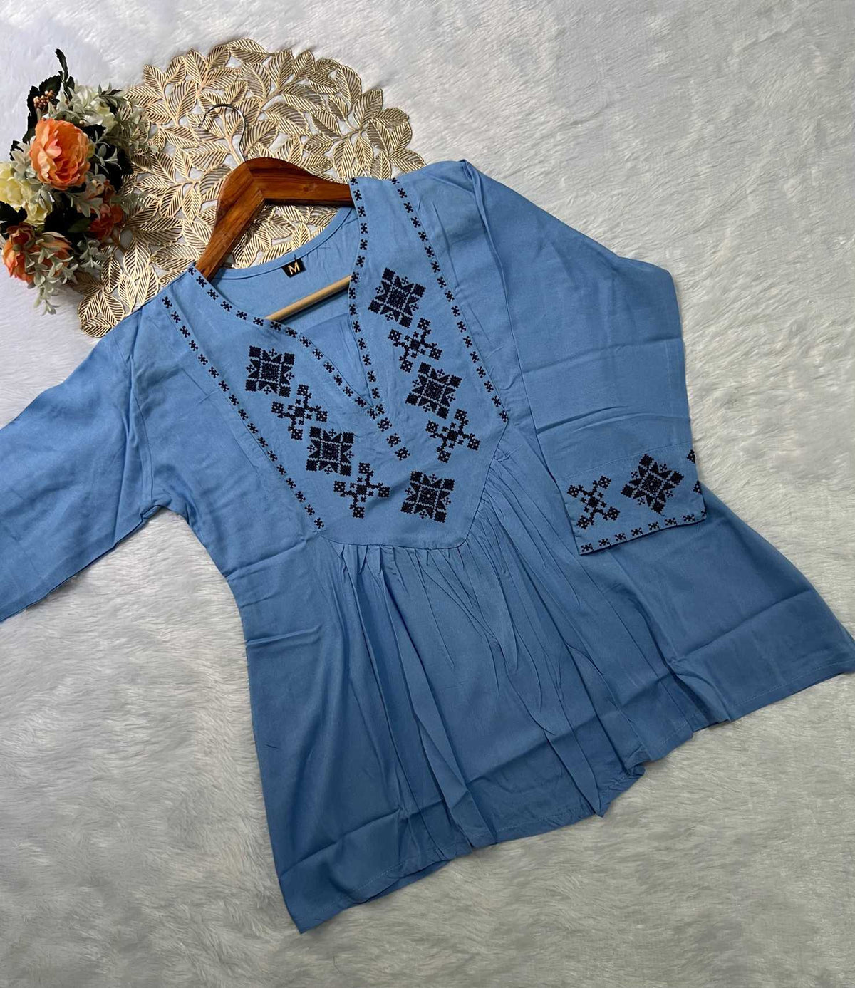 Naarira KESH160 2608 Pure Rayon Designer Kurti
