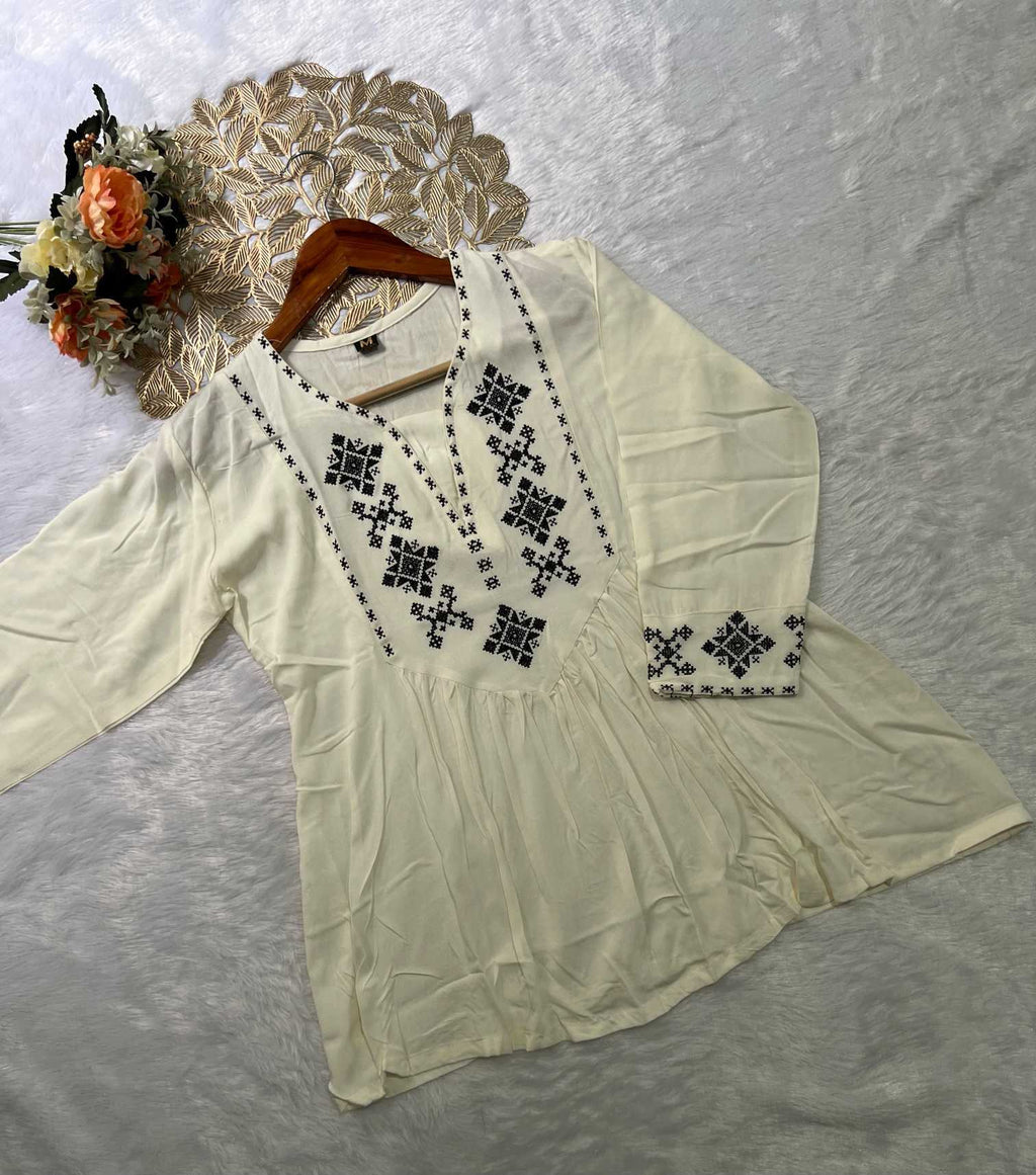 Naarira KESH160 2608 Pure Rayon Designer Kurti