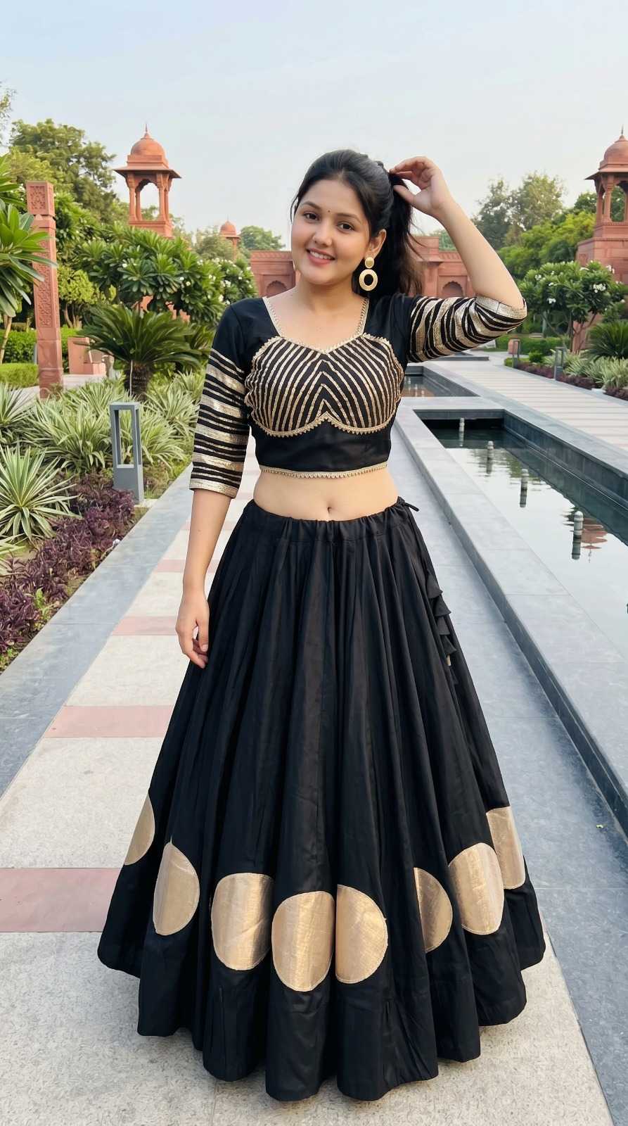 Naarira Jahnvi Pure Cotton Designer Lehenga