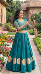 Naarira Jahnvi Pure Cotton Designer Lehenga