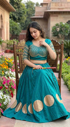 Naarira Jahnvi Pure Cotton Designer Lehenga