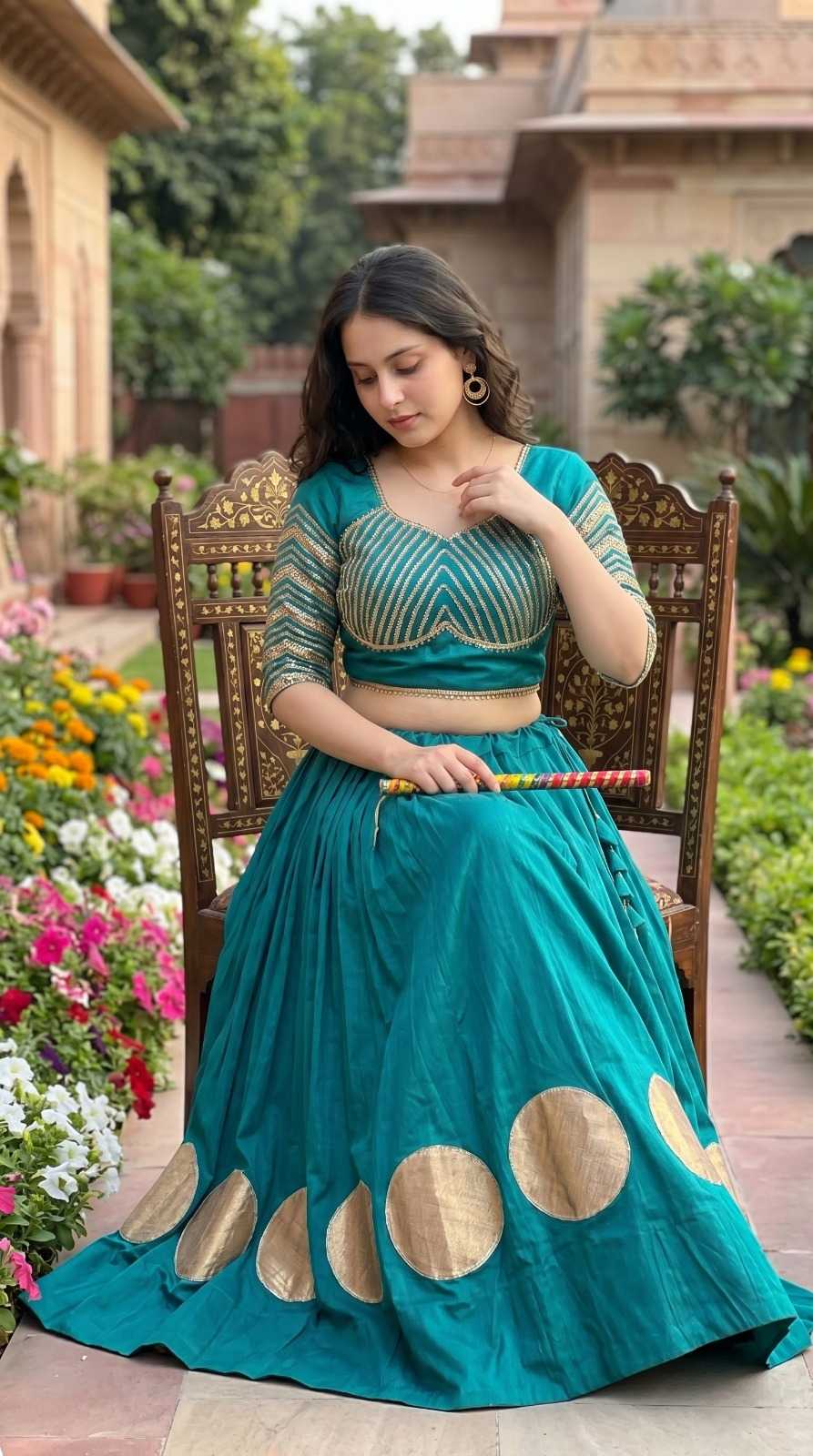 Naarira Jahnvi Pure Cotton Designer Lehenga