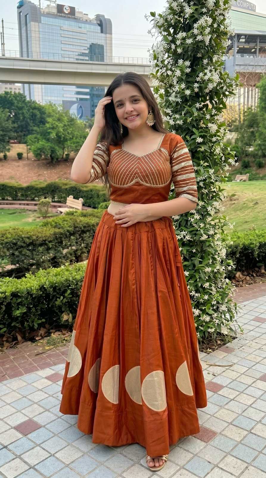 Naarira Jahnvi Pure Cotton Designer Lehenga