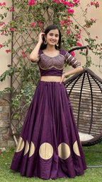 Naarira Jahnvi Pure Cotton Designer Lehenga