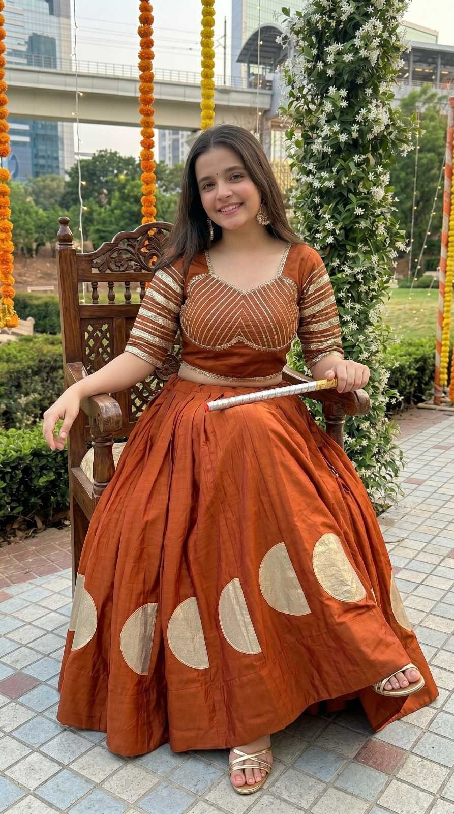 Naarira Jahnvi Pure Cotton Designer Lehenga