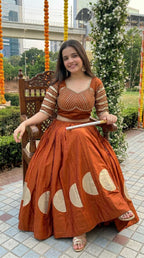 Naarira Jahnvi Pure Cotton Designer Lehenga