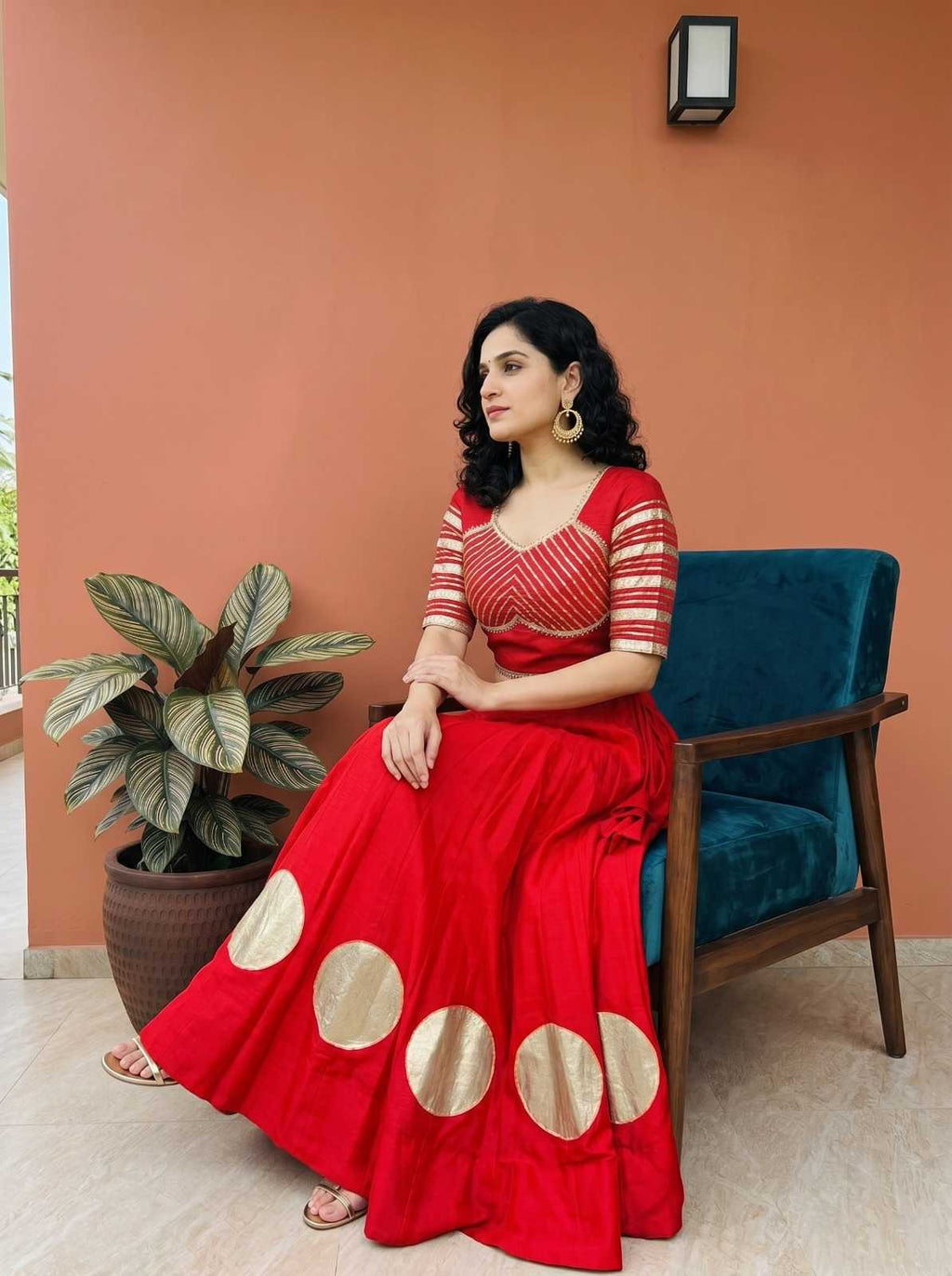 Naarira Jahnvi Pure Cotton Designer Lehenga