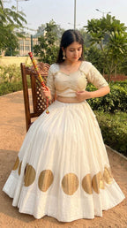Naarira Jahnvi Pure Cotton Designer Lehenga