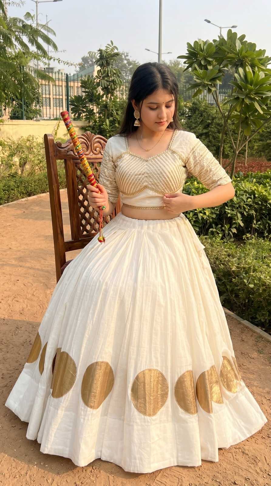 Naarira Jahnvi Pure Cotton Designer Lehenga